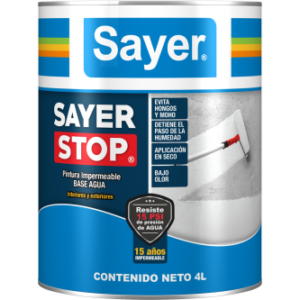 PINTURA IMPERMEABILIZANTE SAYER STOP