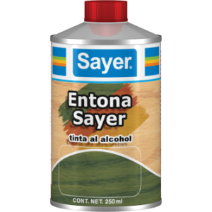 TINTA PARA MADERA BASE ALCOHOL ENTONASAYER