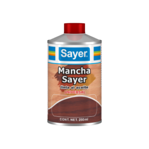 TINTA PARA MADERA BASE SOLVENTE MANCHA SAYER